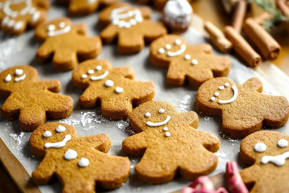 Vegan Gingerbread Cookies