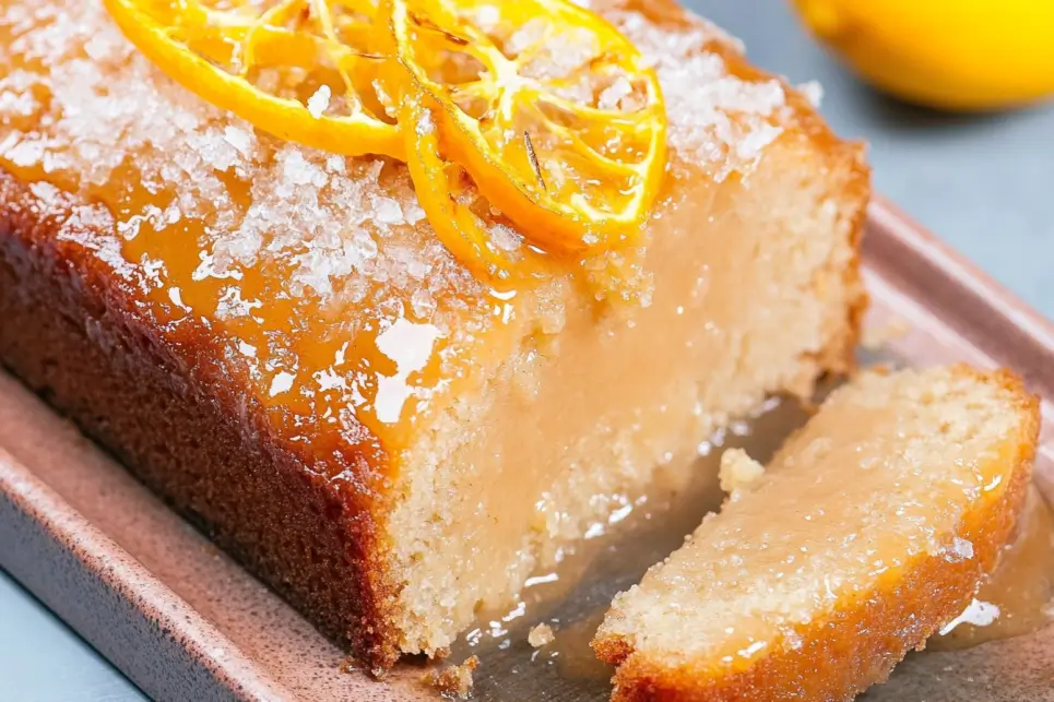 Vegan Lemon Drizzle Cake