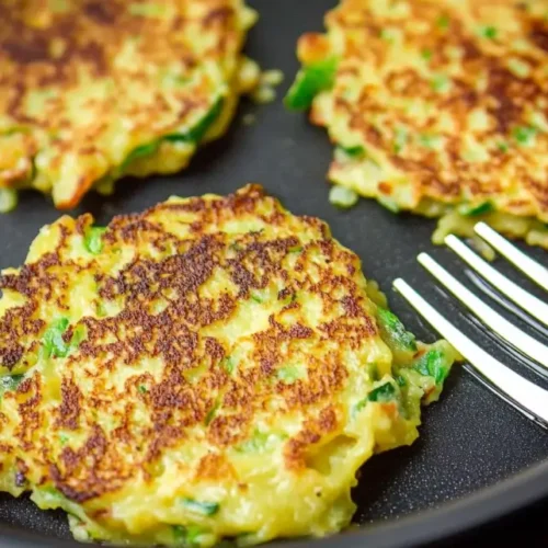 Vegan Zucchini Fritters