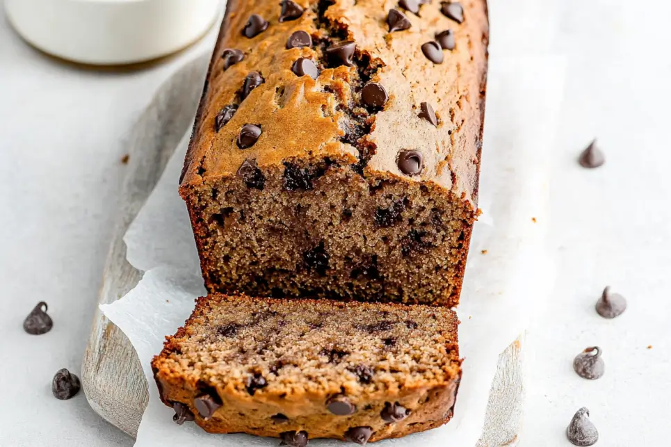 Vegan Chocolate Chip Banana Bread