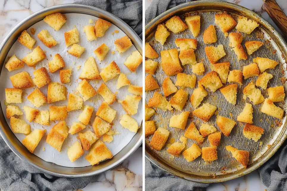 Air Fryer Method Vegan Croutons