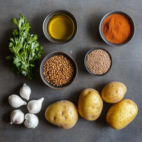 Ingredients for the Perfect Lentil Potato Soup