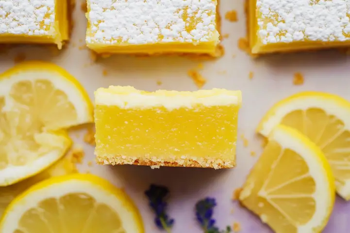 Lavender Lemon Bars