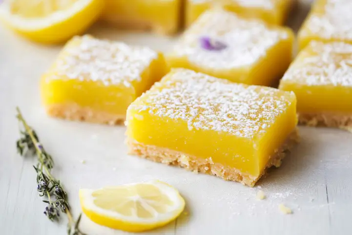 Lavender Lemon Bars