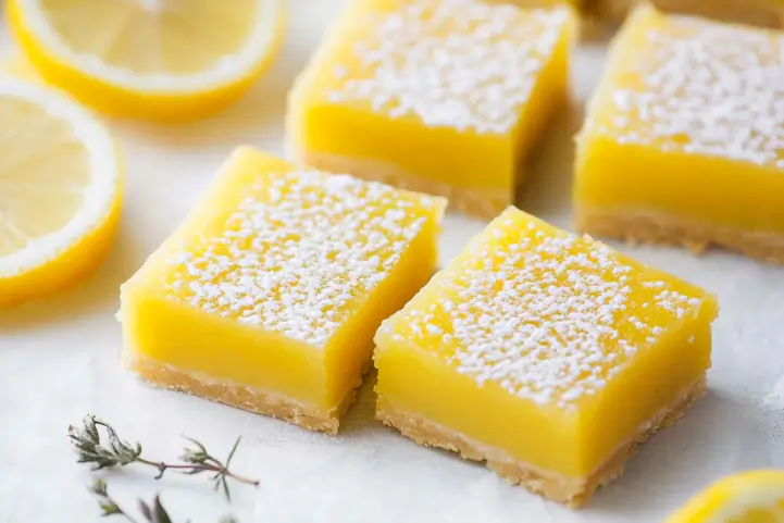 Lavender Lemon Bars