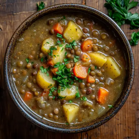 Lentil Potato Soup