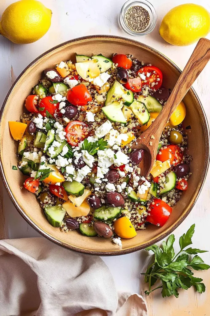 Mediterranean Quinoa Salad