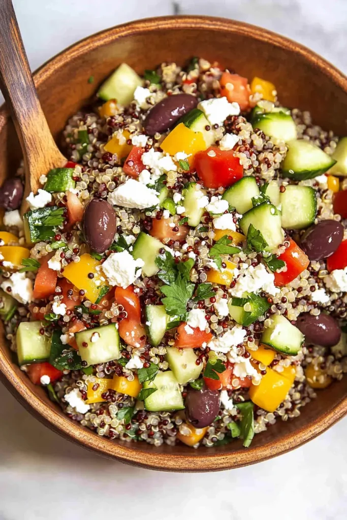 Mediterranean Quinoa Salad