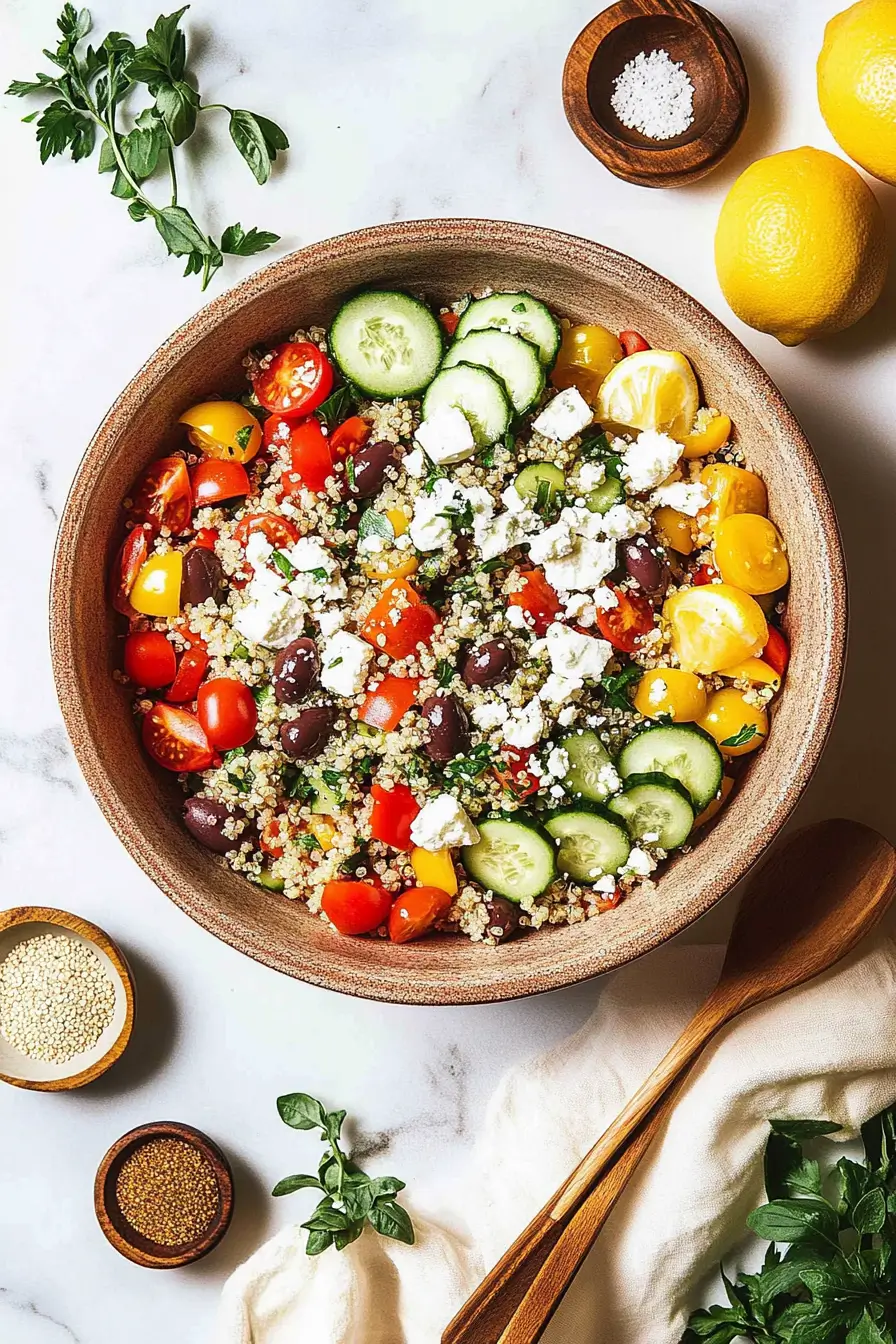 Mediterranean Quinoa Salad