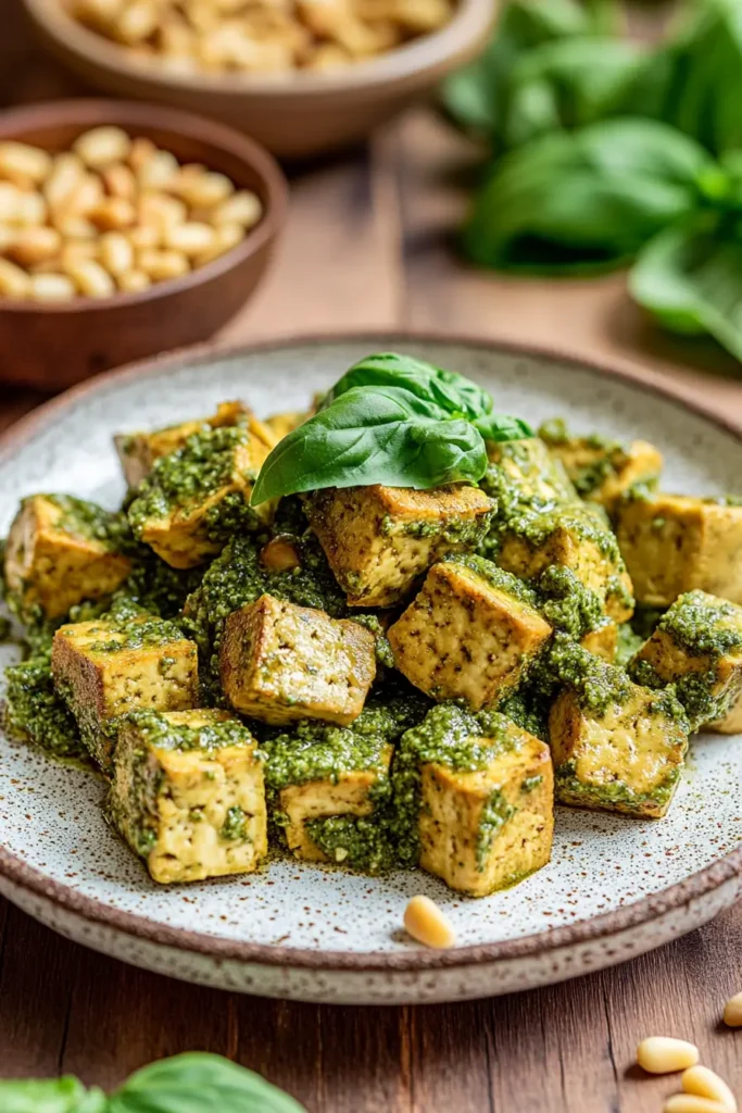 Pesto Tofu