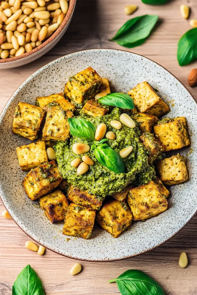 Pesto Tofu