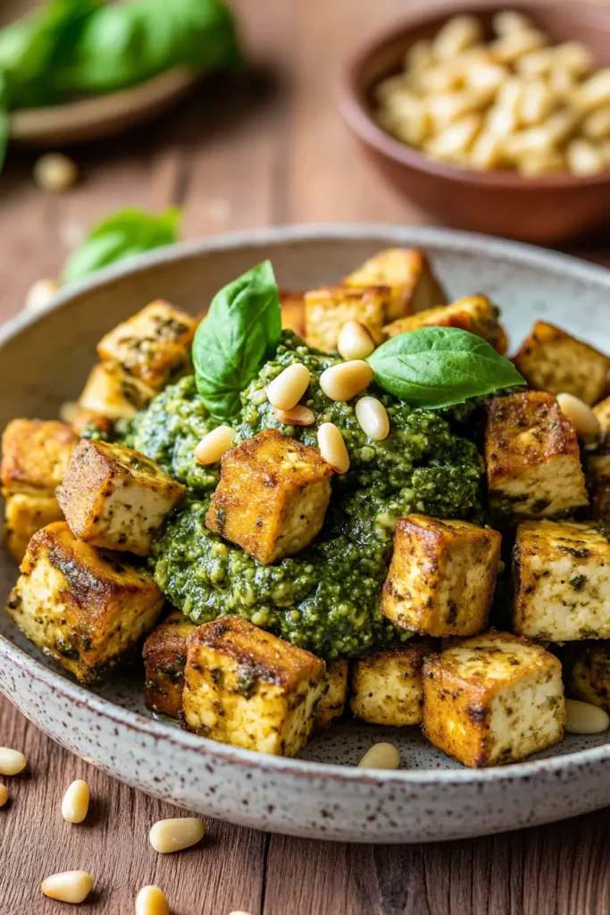 Pesto Tofu
