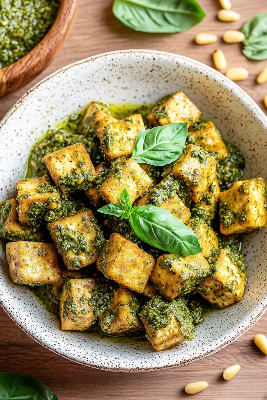 Pesto Tofu