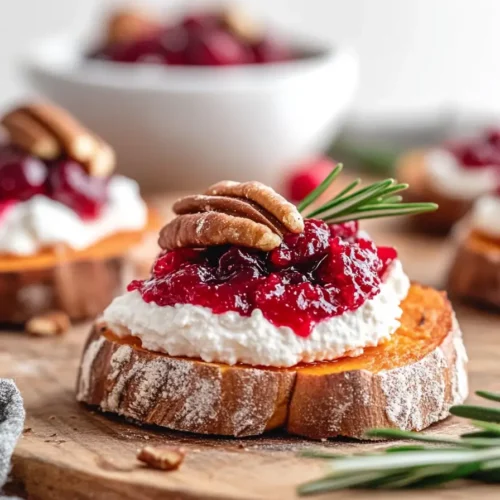 Sweet Potato Crostini