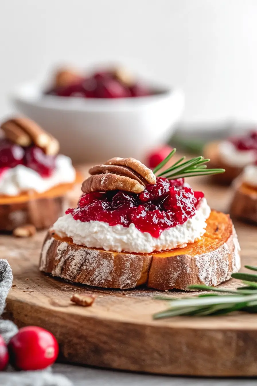 Sweet Potato Crostini