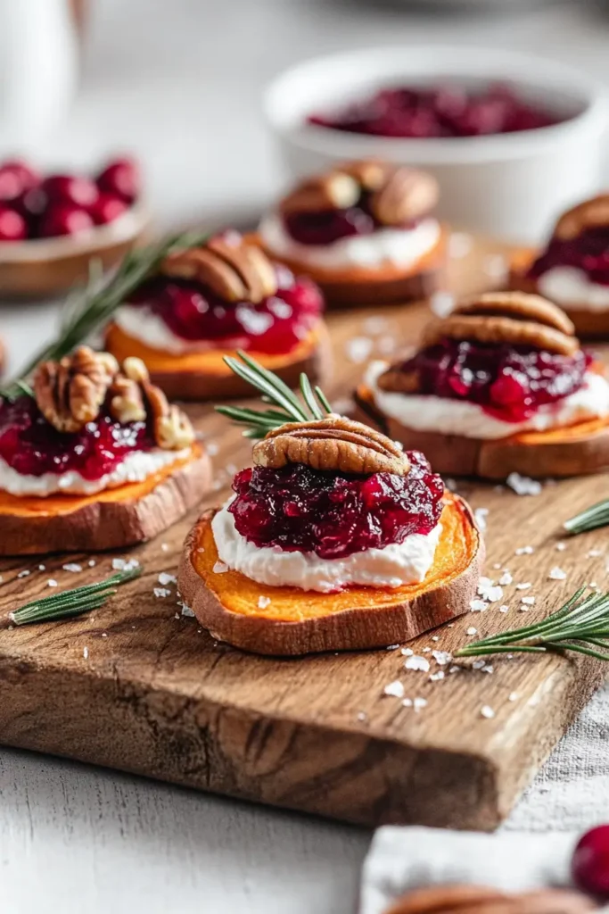 Sweet Potato Crostini