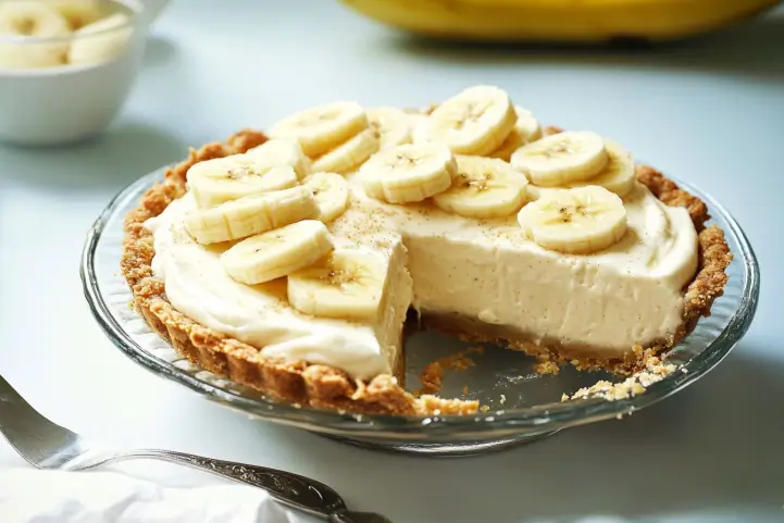 Vegan Banana Cream Pie