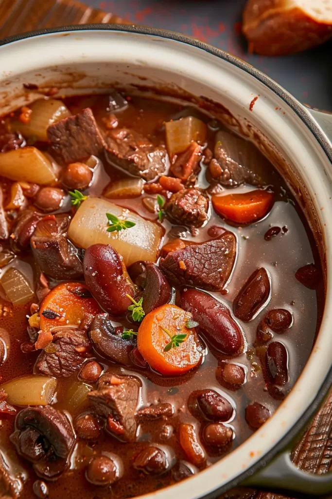 Vegan Beef Bourguignon