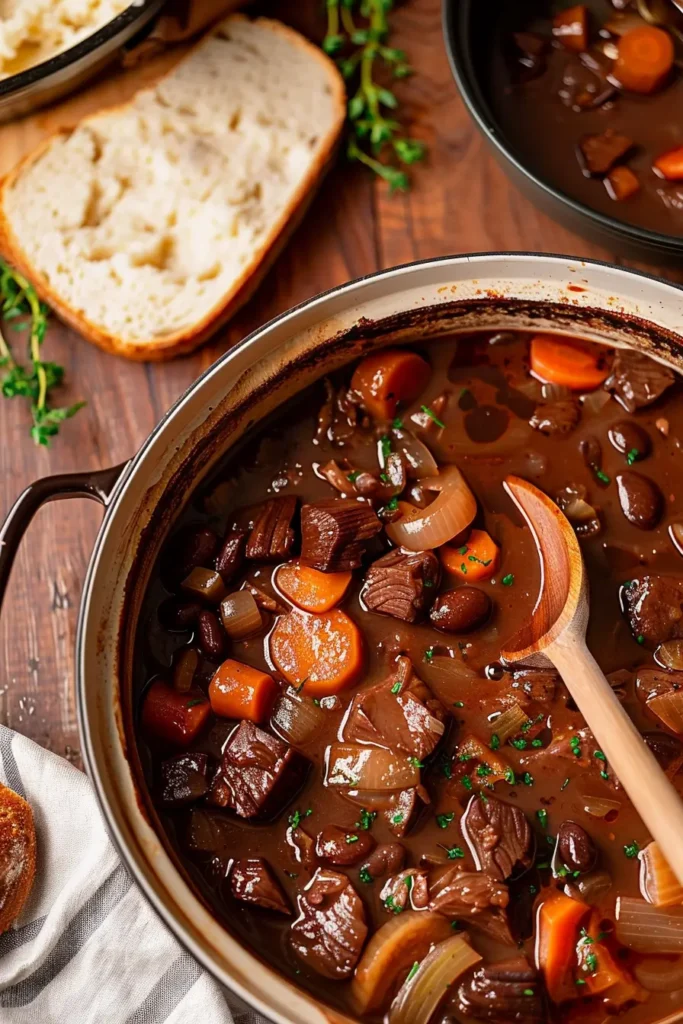 Vegan Beef Bourguignon