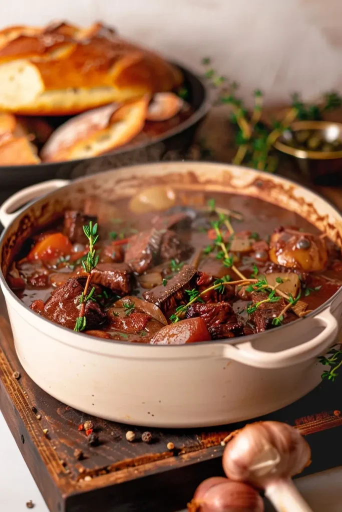 Vegan Beef Bourguignon