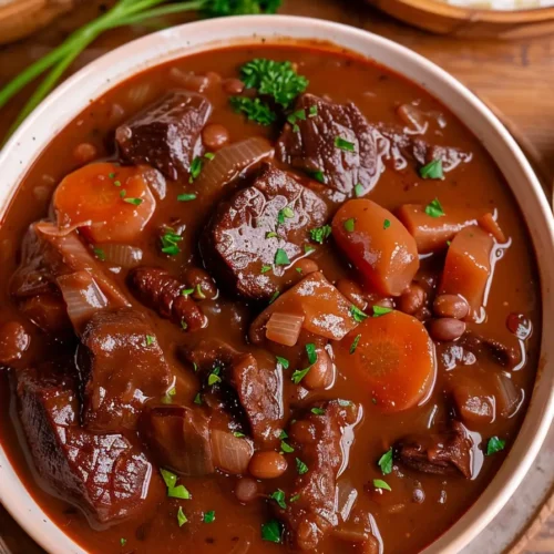 Vegan Beef Bourguignon