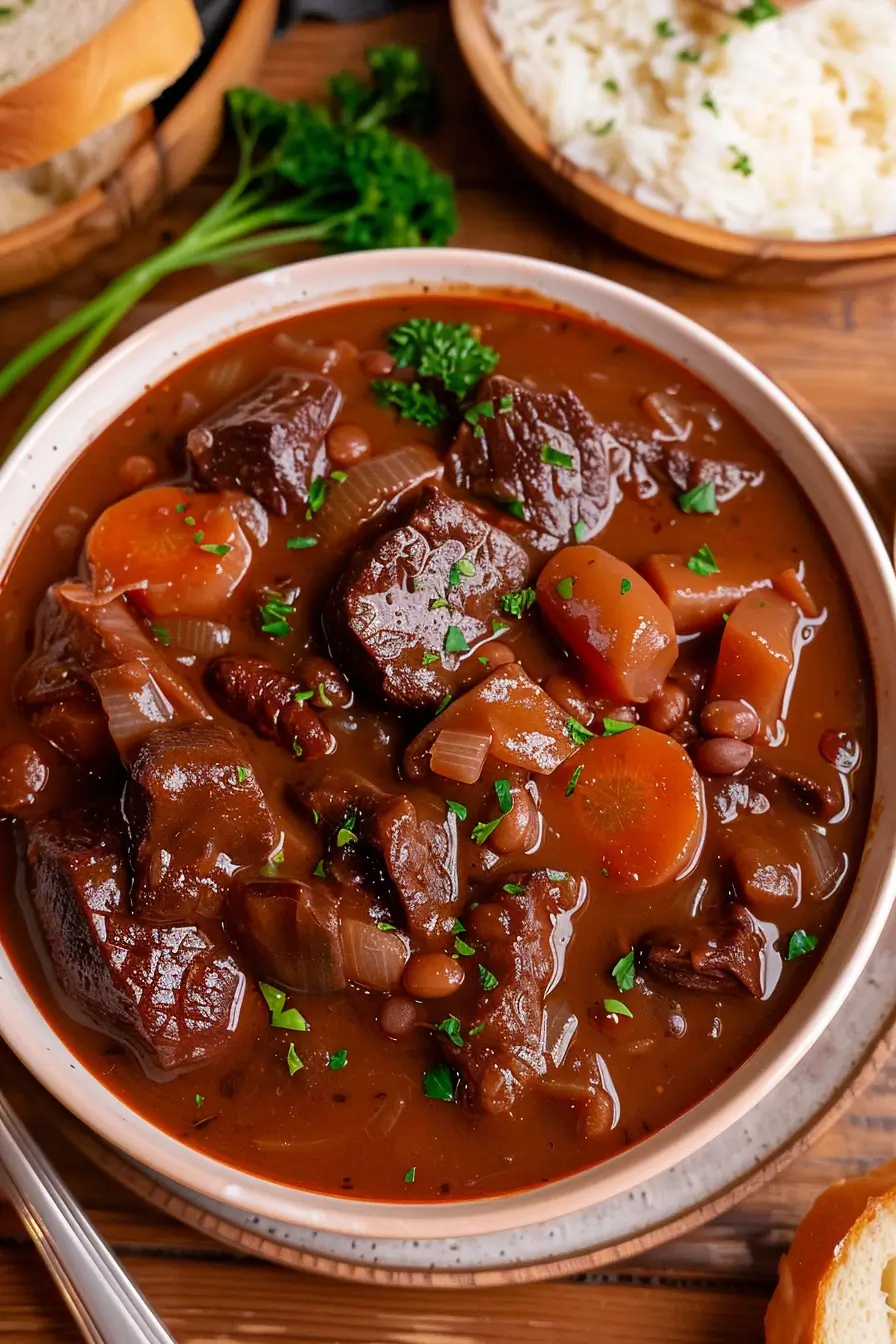 Vegan Beef Bourguignon