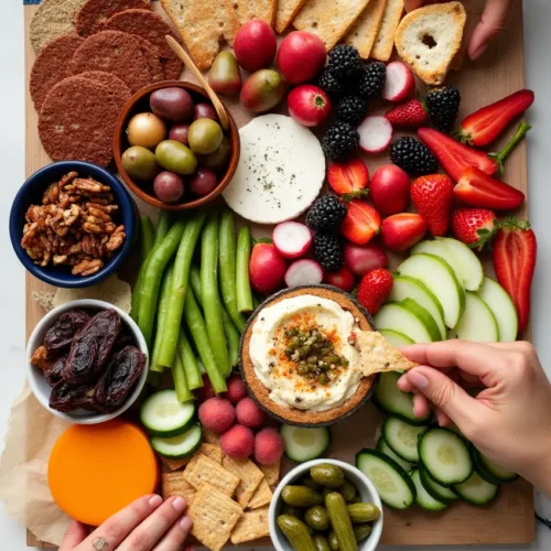 Vegan Charcuterie Board