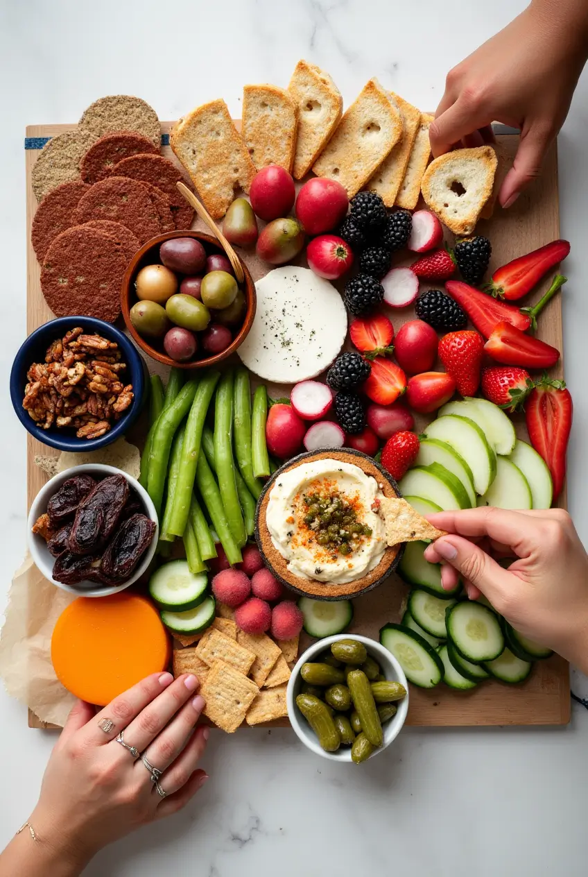 Vegan Charcuterie Board