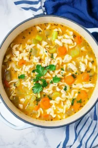 Vegan Chicken Noodle Soup