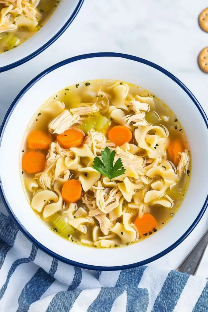 Vegan Chicken Noodle Soup