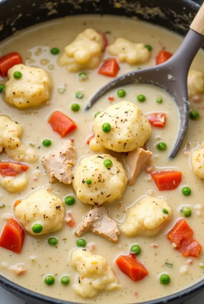 Vegan Chicken and Dumplings