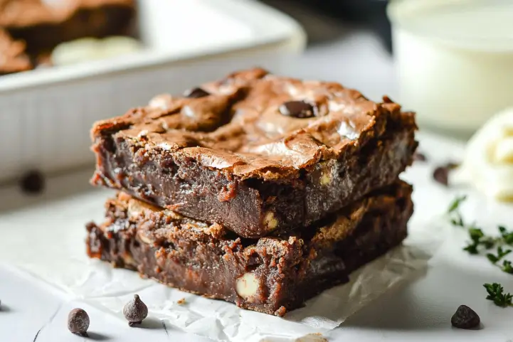 Vegan Chickpea Brownies