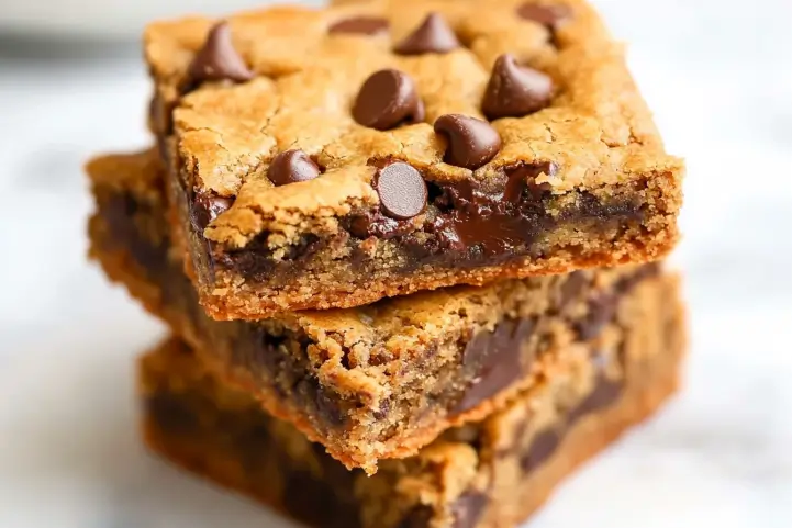 Vegan Chocolate Chip Cookie Bars