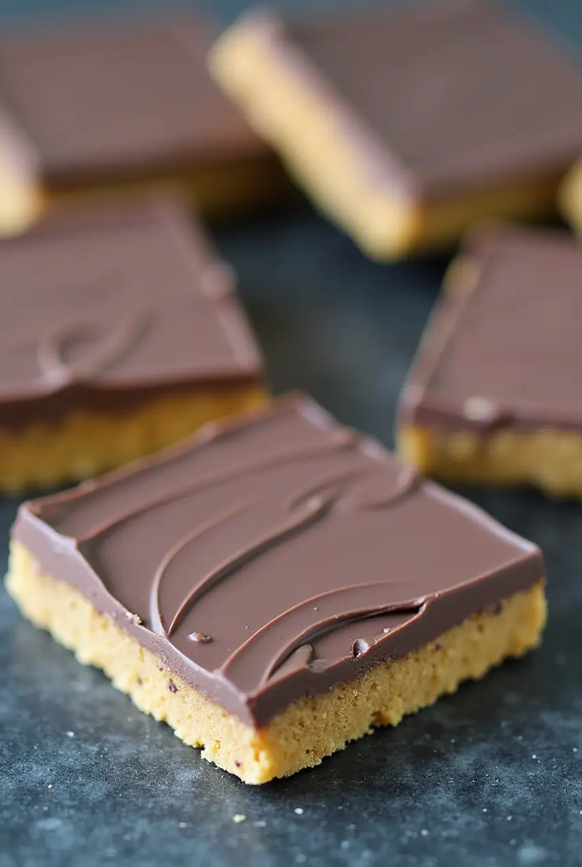 Vegan Chocolate Peanut Butter Bars