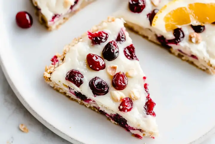 Vegan Cranberry Bliss Bars