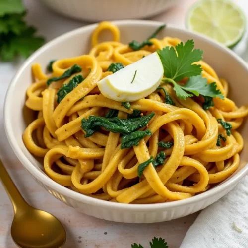 Vegan Curry Pasta