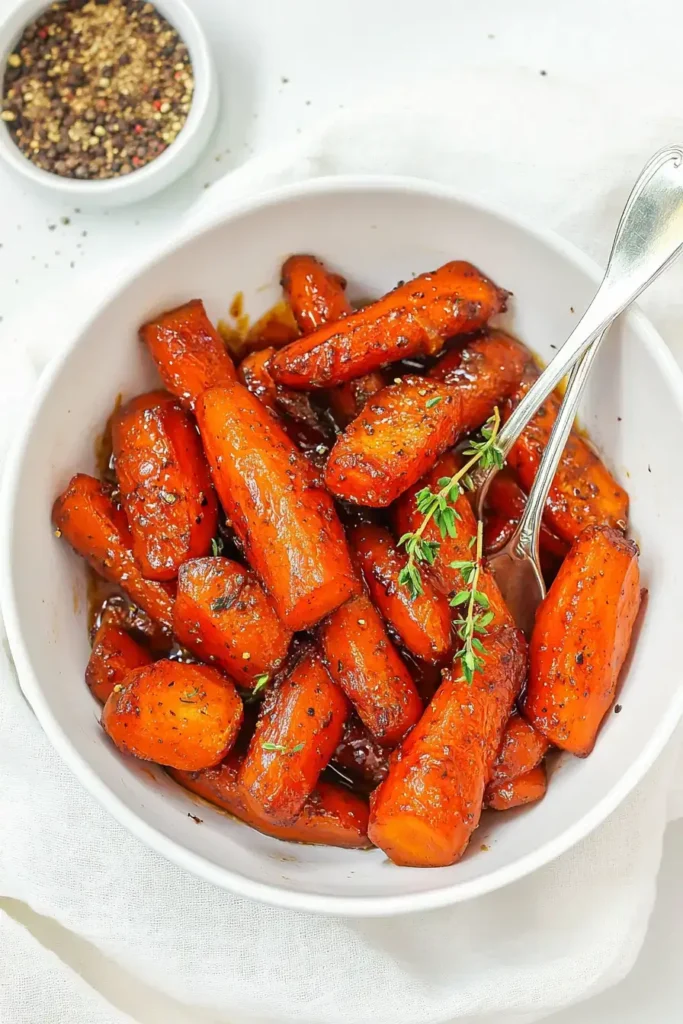 Vegan Glazed Carrots