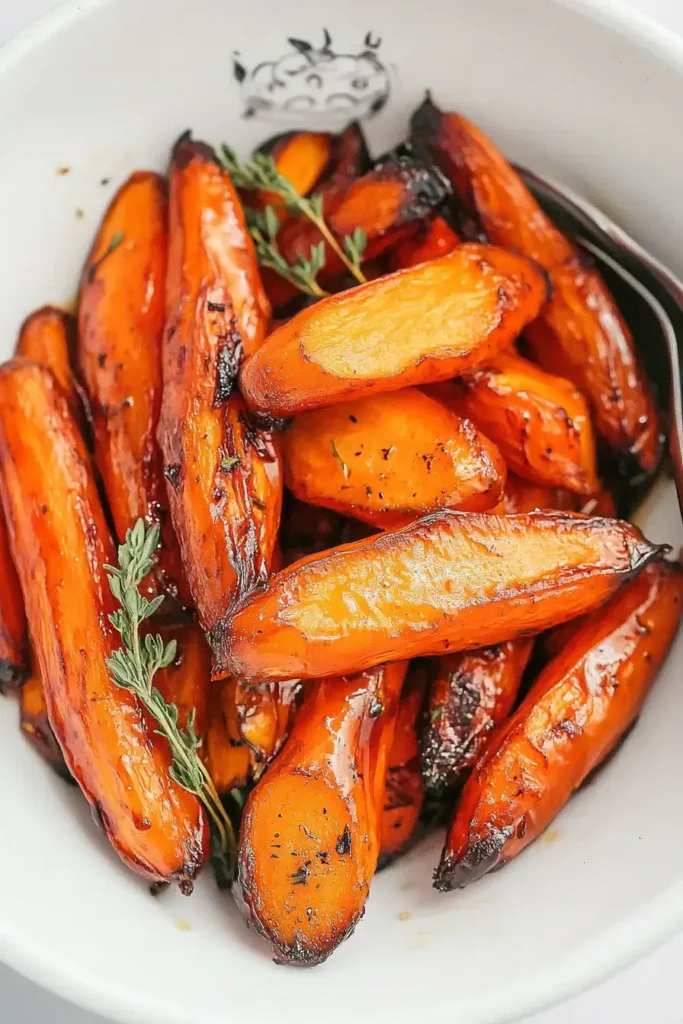 Vegan Glazed Carrots