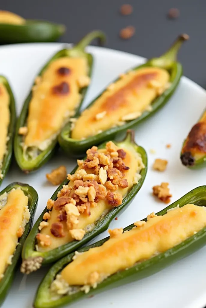 Vegan Jalapeño Poppers