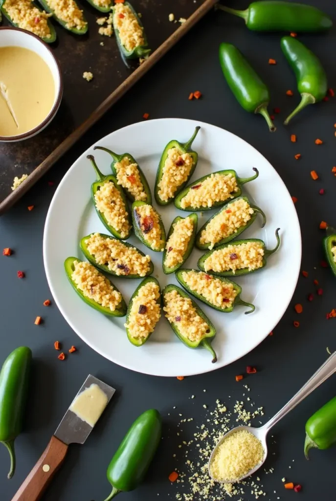 Vegan Jalapeño Poppers