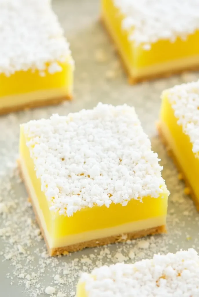 Vegan Lemon Bars