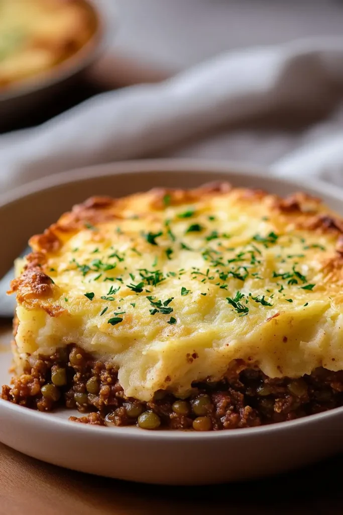 Vegan Lentil Shepherd's Pie