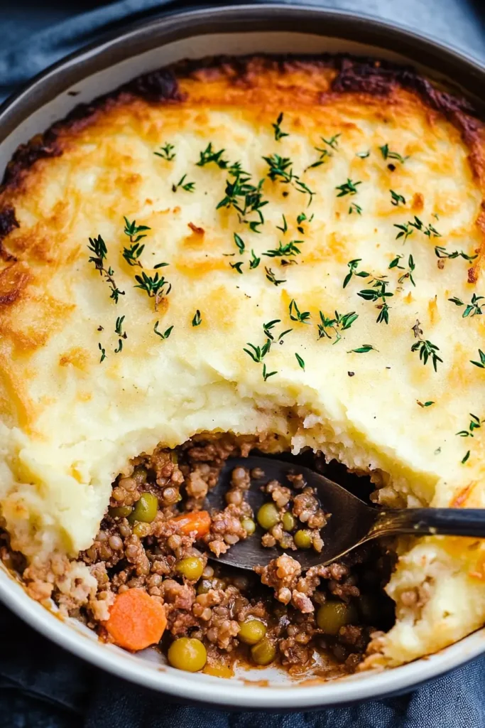 Vegan Lentil Shepherd's Pie