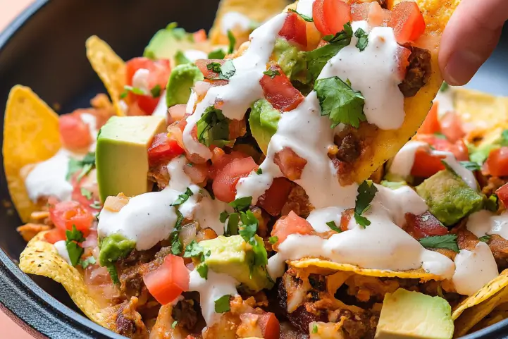 Vegan Loaded Nachos