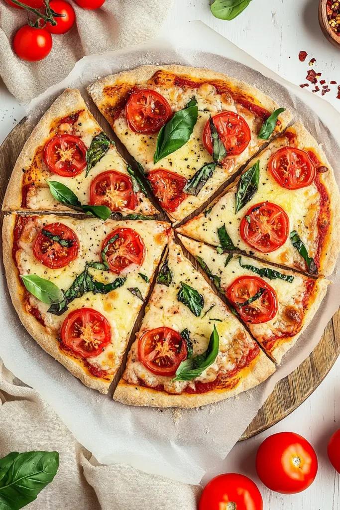 Vegan Margherita Pizza