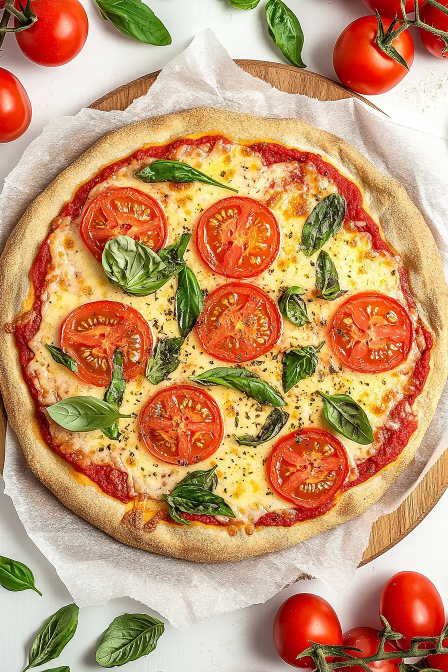 Vegan Margherita Pizza