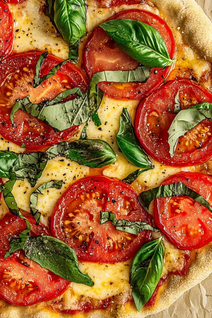 Vegan Margherita Pizza