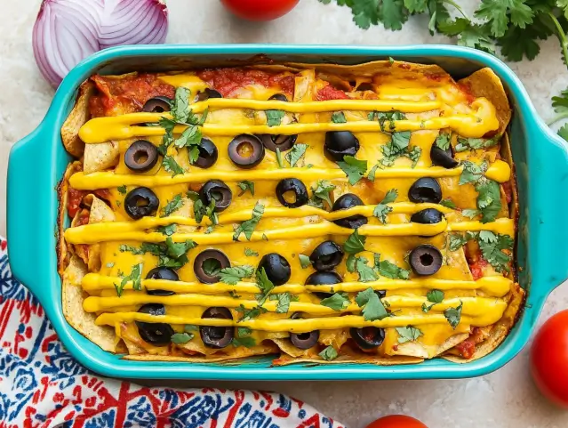 Vegan Mexican Lasagna