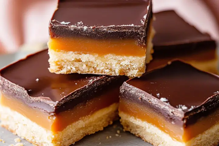 Vegan Millionaire Shortbread