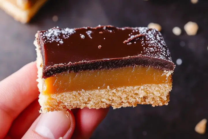 Vegan Millionaire Shortbread